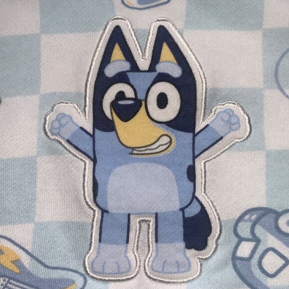 Bluey Unisex Kids Toddler Winter Sweatshirt Bluey Dog Themed - Picture 4 of 10